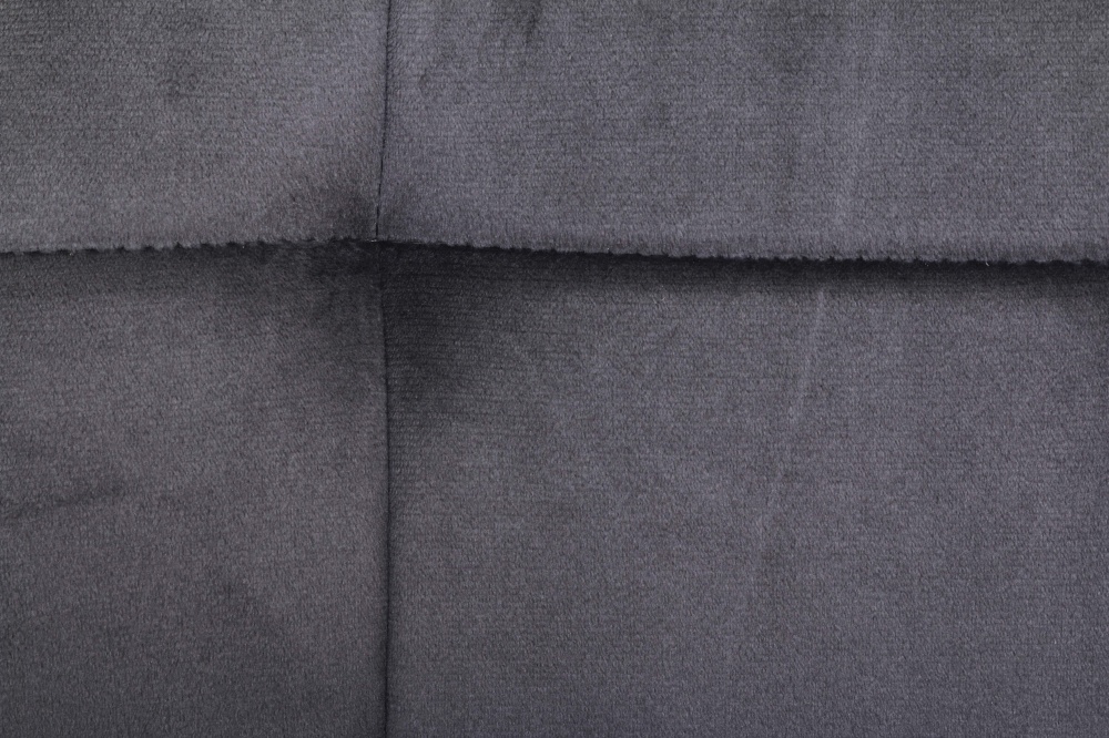 Стул Vitus 44х52,5х83,5 см бархат HLR-21 серый / черный