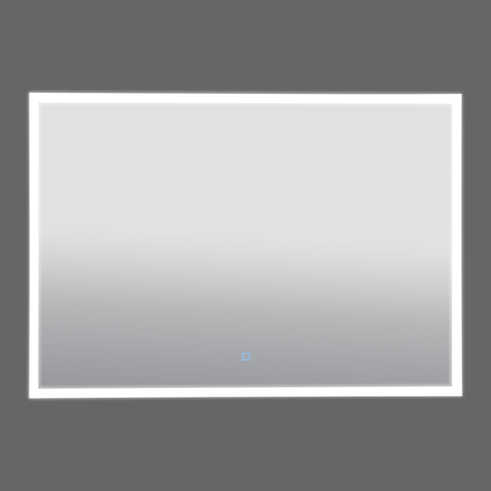 Зеркало со встроенной подсветкой Aqua Rodos Luce white 100х70