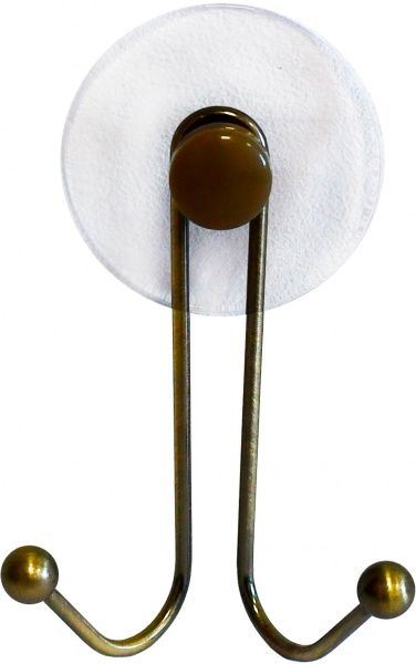 Крючок двойной Lemax античная бронза EBA-10690 BA