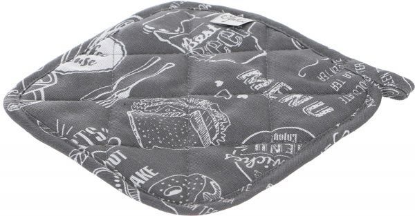 Прихватка Gray Breakfast 20x20 см серый Прованс 