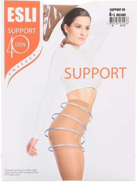 Колготки женские Conte Support 40 den р. 4 бежевый 1 шт. 