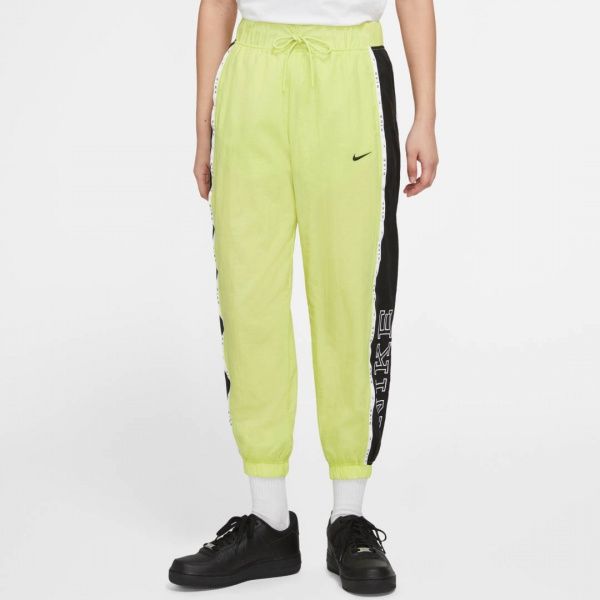 Штани Nike W NSW PANT WVN PIPING CK1408-367 р. L салатовий