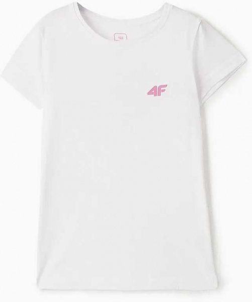 Футболка 4F HJL20-JTSD007A 146 белый