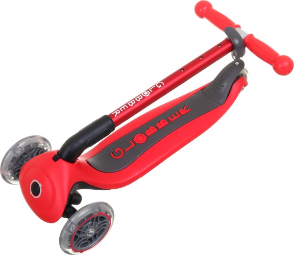 Самокат Globber Primo Foldable Lights красный 432-102-2 