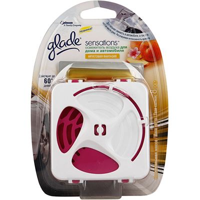 Освежитель воздуха Glade для дома и авто Фруктовая фантазия
