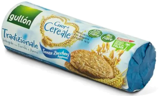 Печенье Gullon tube CDC Традиционное Без сахара 280 г 