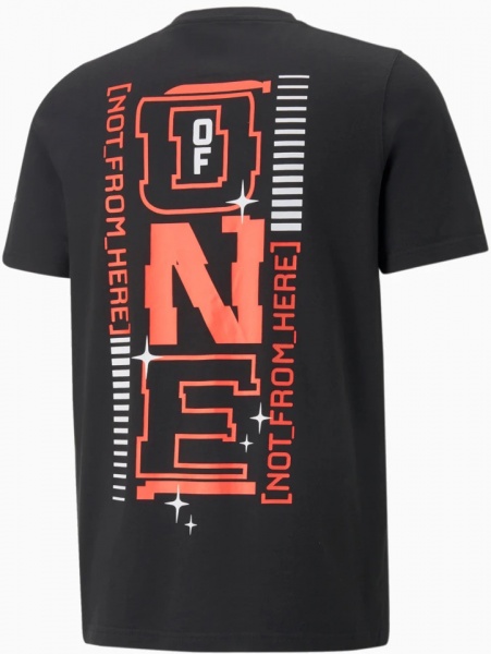 Футболка Puma ONE OF ONE SS TEE 53511001 р.XL чорний