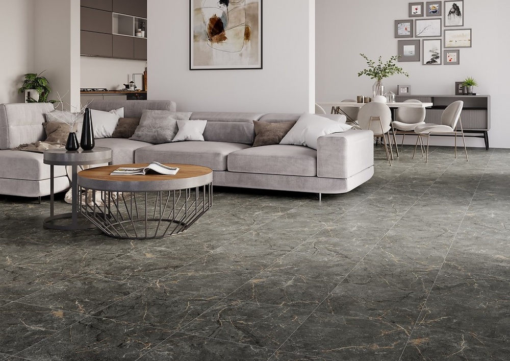 Плитка Cersanit Pavia graphite 42x42 см