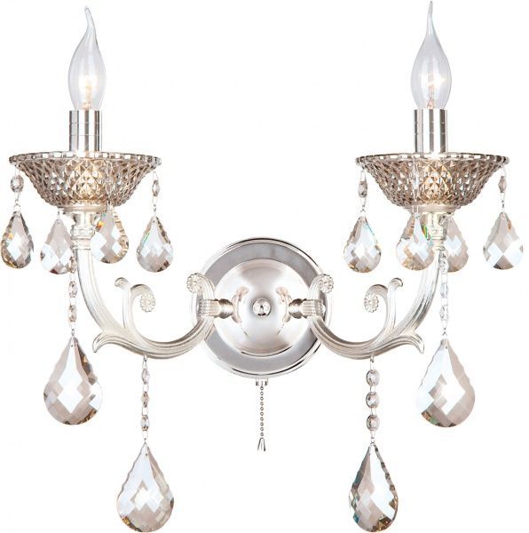 Бра Strotskis Caprice 2x40 Вт E14 платина 278/2 