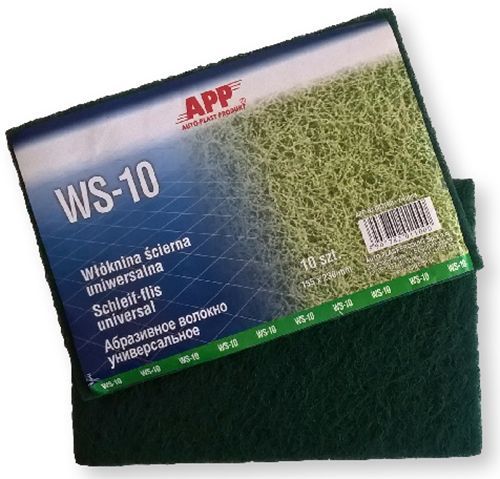 Волокно абразивное мелкозернистое APP зеленое 155x230мм
