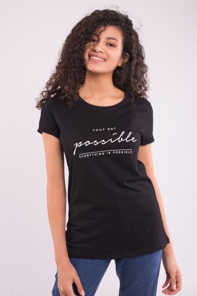 Футболка Avecs AV-30305/1 46 чорний