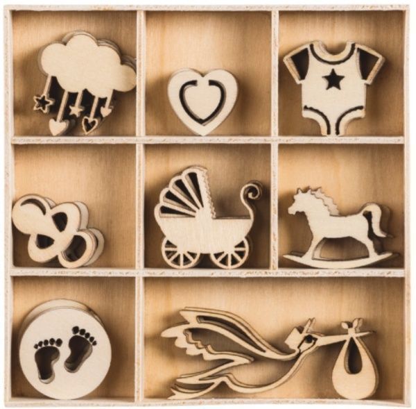 Набір заготовок Дитяча серія 10,5x10,5 см 45 шт. 