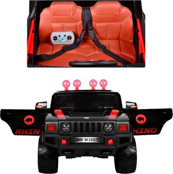 Электромобиль DT детский черный J1952