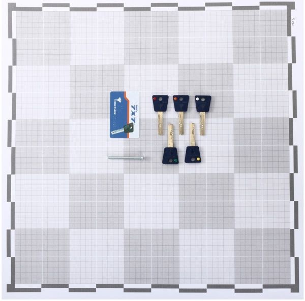 Цилиндр Mul-T-Lock 7х7 35x50 ключ-ключ 85 мм никель