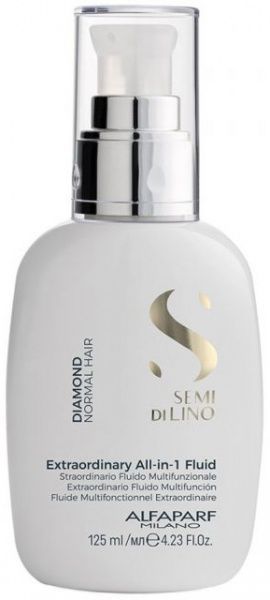 Флюид Alfaparf Semi Di Lino Diamond для блеска волос 125 мл 