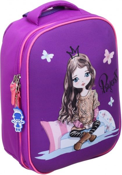 Ранець шкільний Bagland Turtle Littel Рrincess фiолетовий суб.1033 (13470)