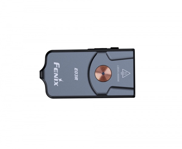 Брелок-фонарик Fenix РУЧНИЙ E03R, 260лм, 42м черный