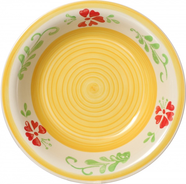 Тарілка супова Flowery 21 см HG36-48-SP2