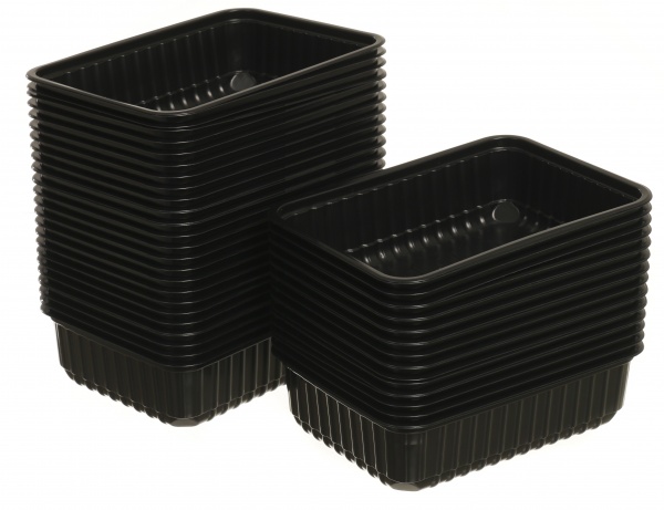 Контейнер прямоугольный для холодных блюд и СВЧ 750 мл 50 шт.