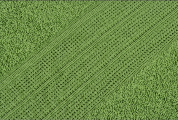 Рушник махровий Classic 70x140 см трав'яний Saffran 