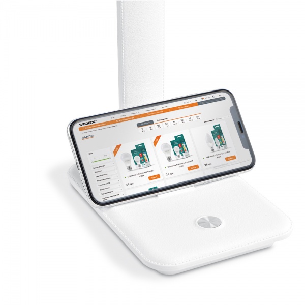 Настольная лампа офисная TITANUM 1x10 Вт белый 25907 