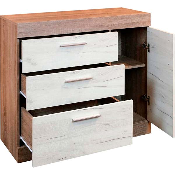 Комод Венеция дуб сонома трюфель