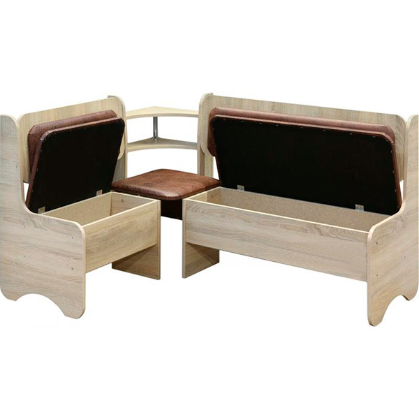 Уголок кухонный Компанит «София» дуб Сонома бронза