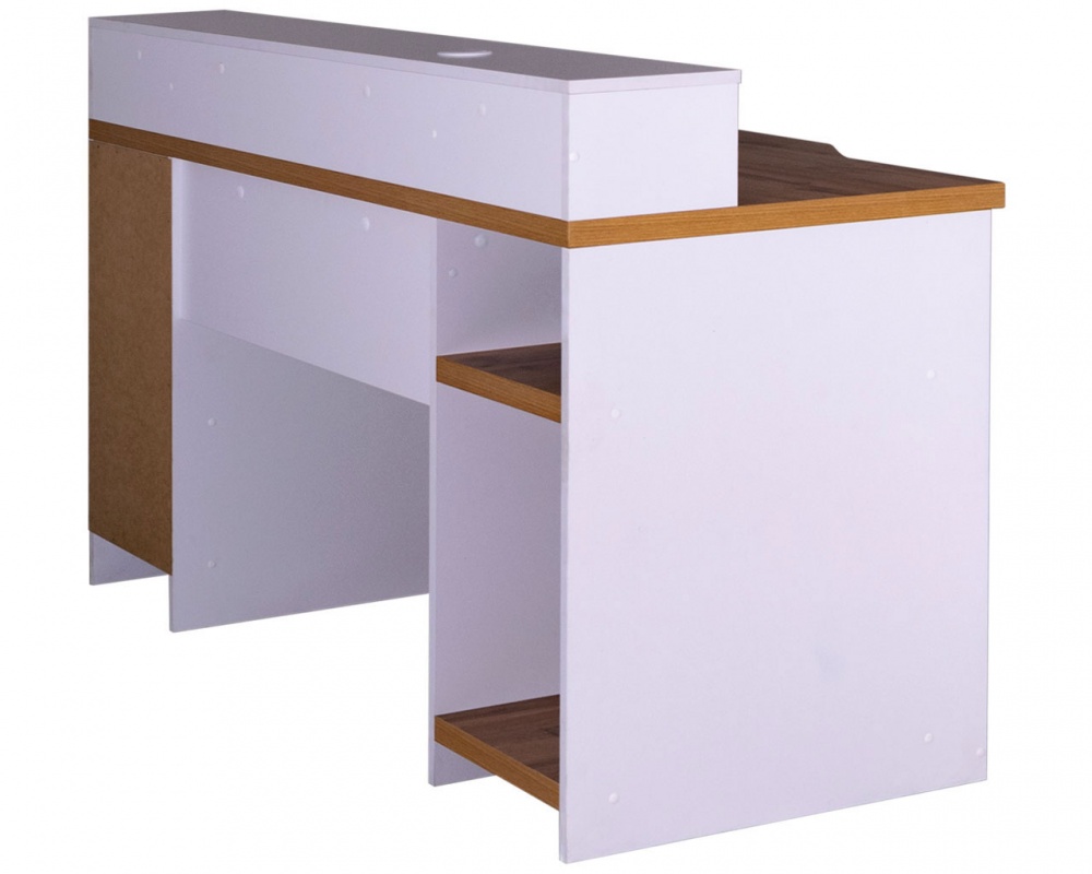 Стол письменный DC Фоджа 750х1550х700 мм нимфея альба/дуб тахо