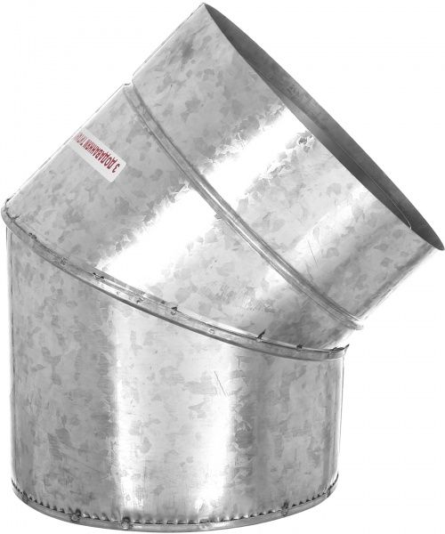 Коліно термо 1 мм нерж/оц Ф200/260 мм 45°LIRA-LTD 