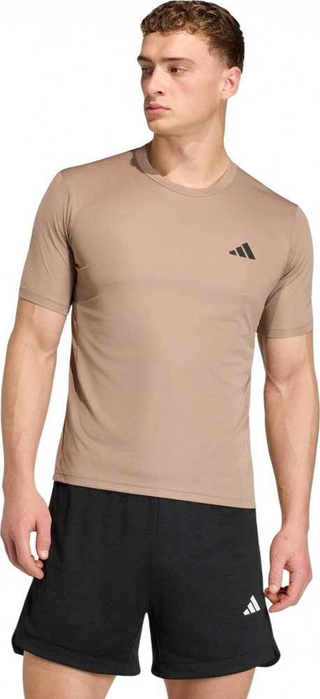 Футболка Adidas WE BAS T CHABRN KD5464 р.M коричневый