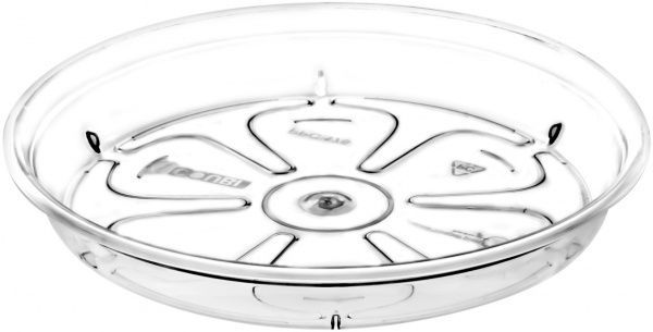 Піддон пластиковий Prosperplast COUBI круглий (19629) прозорий 