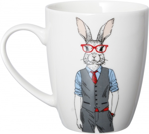 Чашка Модные звери Мистер Кролик 360 мл 21-272-071 Keramia