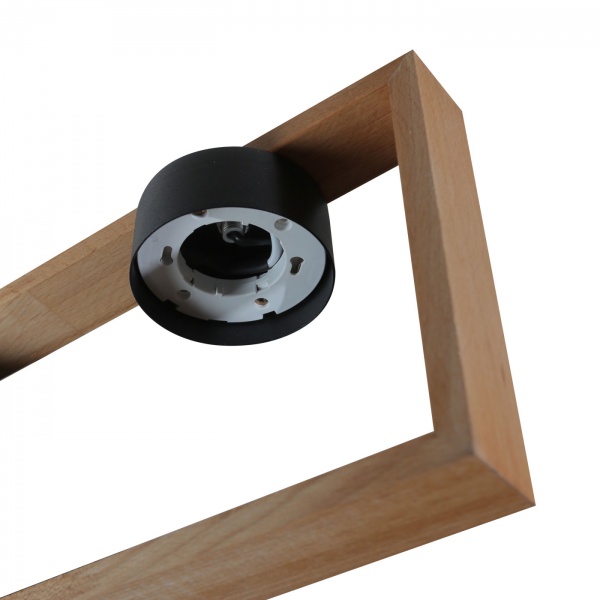 Підвіс Светкомплект RL Marco 5x12 Вт GX53 чорний/дерево 