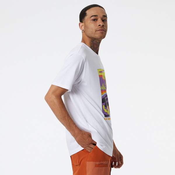 Футболка New Balance MT21509WT р.2XL білий