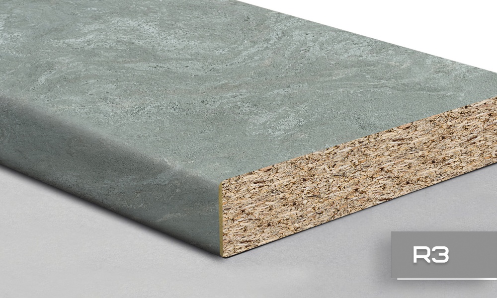 Столешница LuxeForm L156 3050x600x38 мм базальт