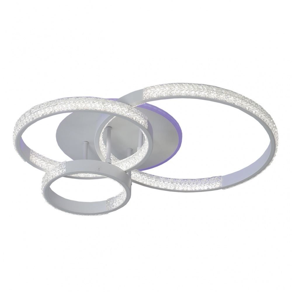 Люстра стельова Eurolamp 75 Вт LED-модуль білий LED-LR-75-M17(white)