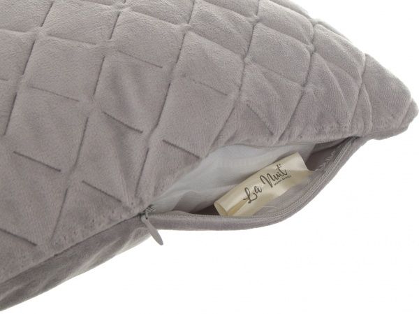 Подушка декоративна 45x45 см світло-сірий La Nuit 