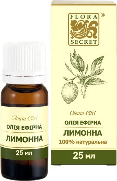 Эфирное масло Flora Secret Лимонна 25 мл 