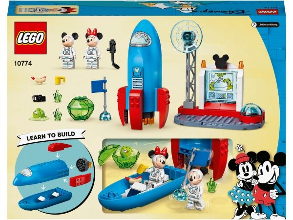 Конструктор LEGO Disney Космическая ракета Микки и Минни 10774