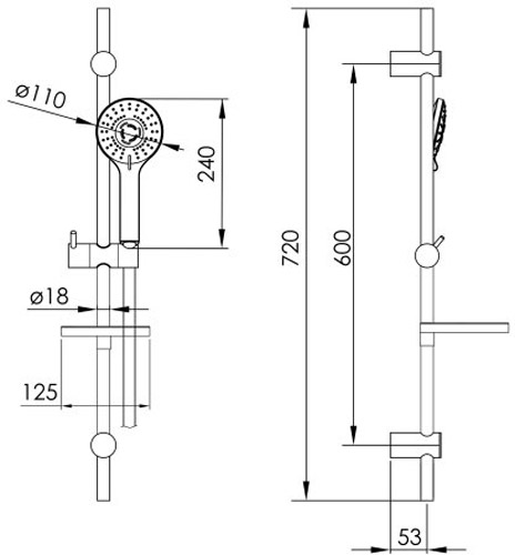 Набір змішувачів Imprese KVET 3в1 SET20230402