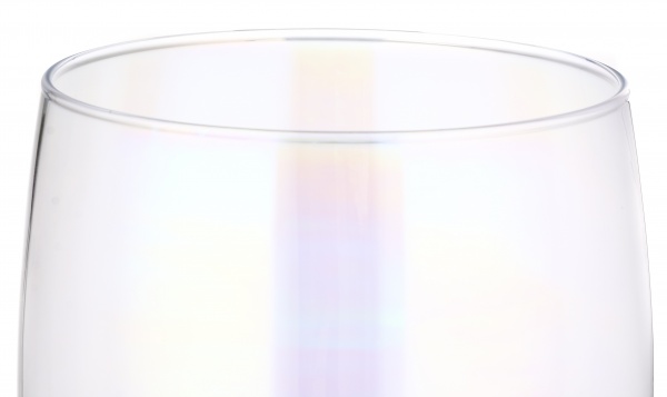 Ваза скляна Wrzesniak Glassworks Luster 35 см перламутрова 