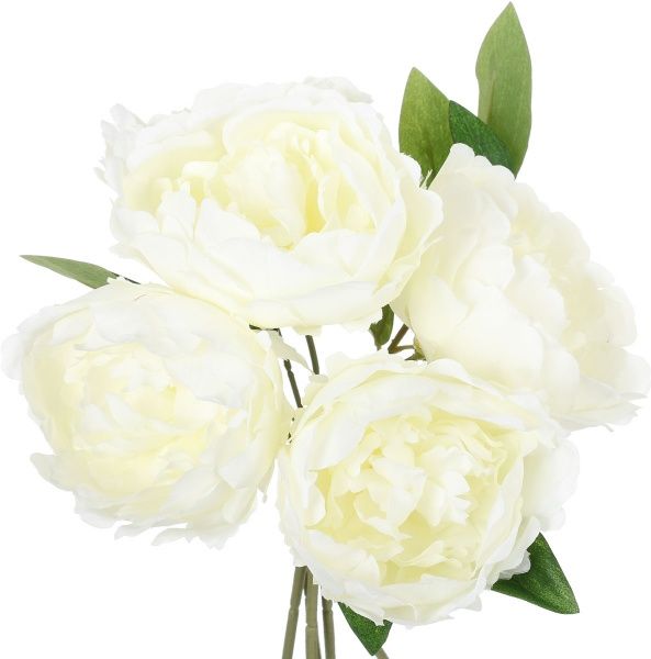 Букет искусственный Пивония кремовая 28486HN