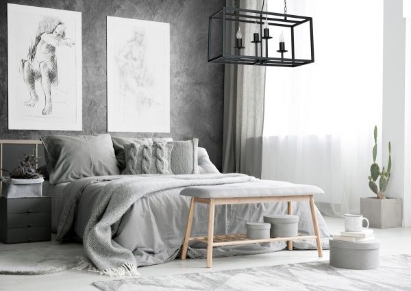 Люстра подвесная Luminex Cardiff 8270 4x60 Вт E14 черный 