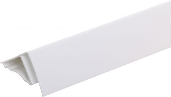 Профиль-плинтус ПВХ S4 3м білий
