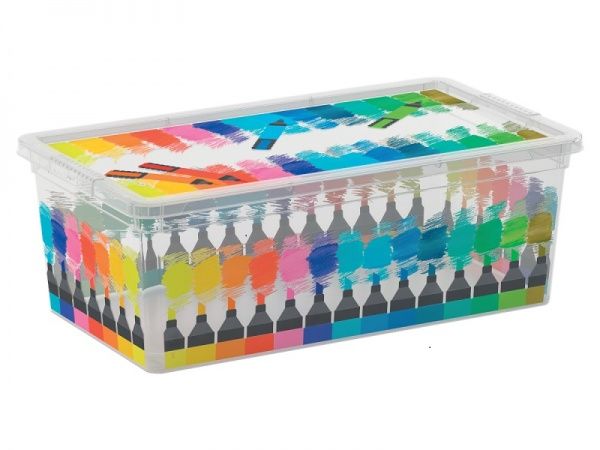 Ящик для хранения KIS 244711 Colours Arty XS 6 л 120x340x190 мм