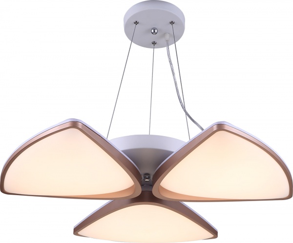 Люстра светодиодная Altalusse INL-9368P-36 LED 36 Вт белый/золото INL-9368P-36 белый/золото