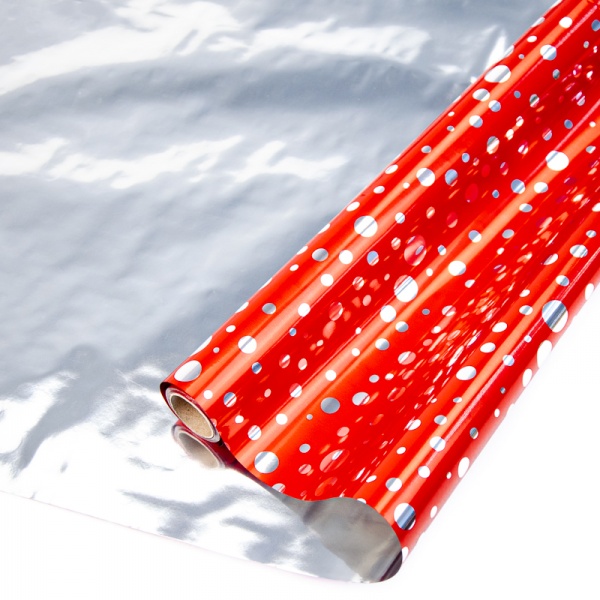 Пленка упаковочная новогодняя в ассортименте 70x200 см