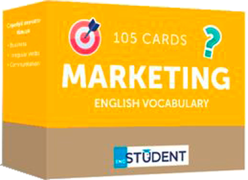 Карточки для изучения английского языка «MARKETING ENGLISH 105 карток» 9786177702541