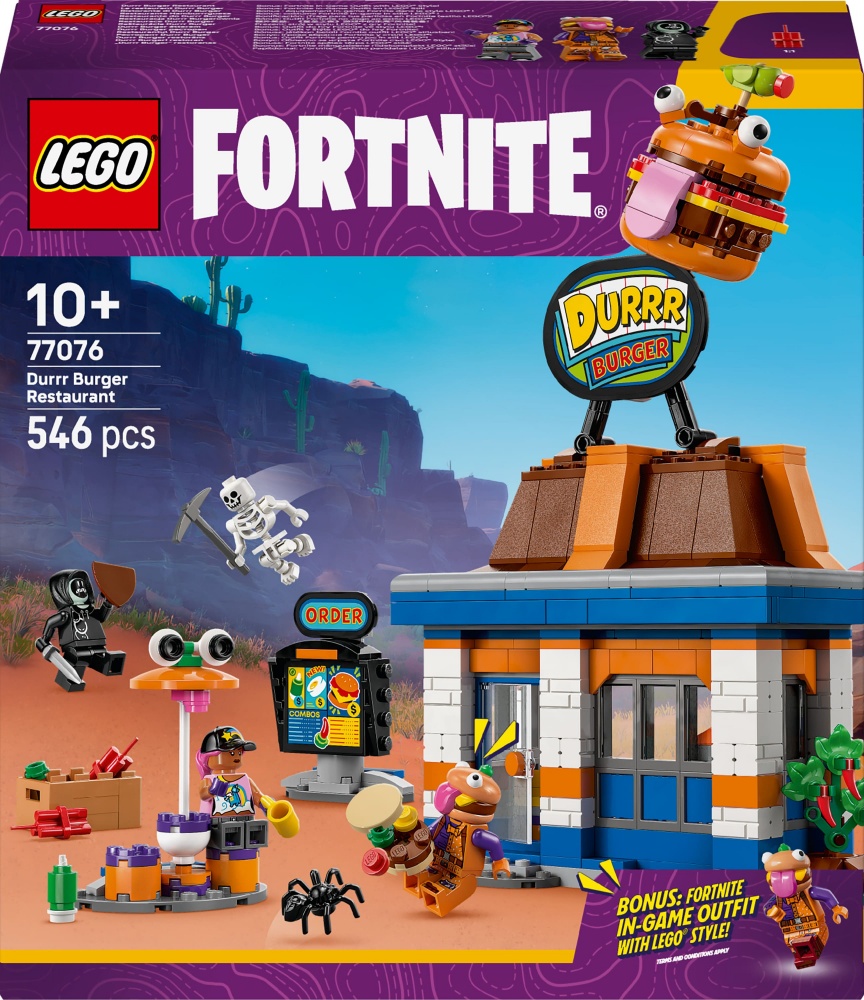 Конструктор LEGO Fortnite Durrr Burger ресторан 77076