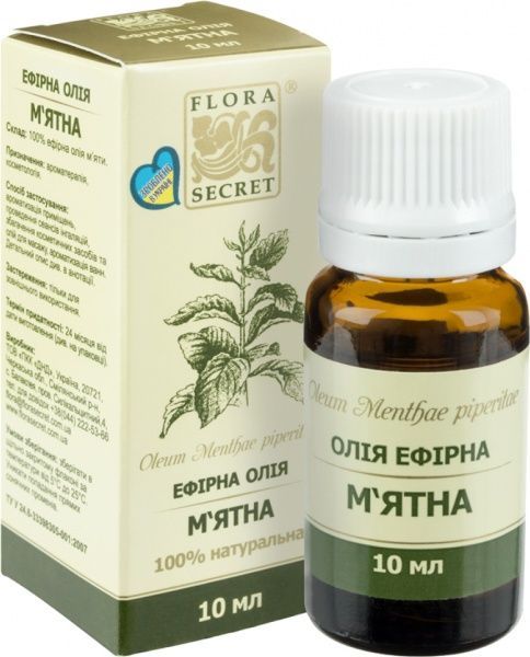 Ефірна олія Flora Secret Мятное 10 мл 